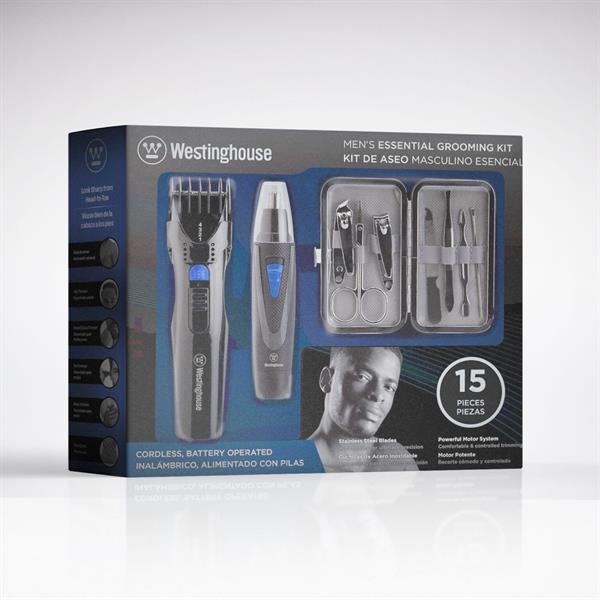 Westinghouse Grooming Kit 2PC Clipper Nose Trimmer