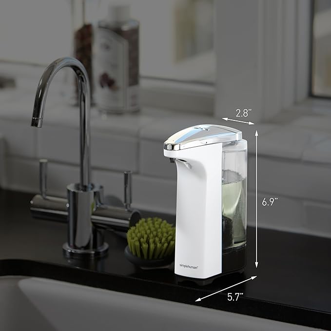 Simplehuman Compact Sensor Soap Pump 237ml Brushed Nickel