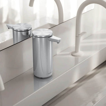 Simplehuman Rechargeable Sensor Soap Pump 237ml Brushed Nickel