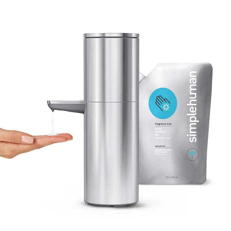 Simplehuman Baseling Simplehuman Sensor Pump Max Brushed SS