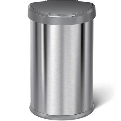 Simplehuman Semi-Round Sensor Bin 40L Grey