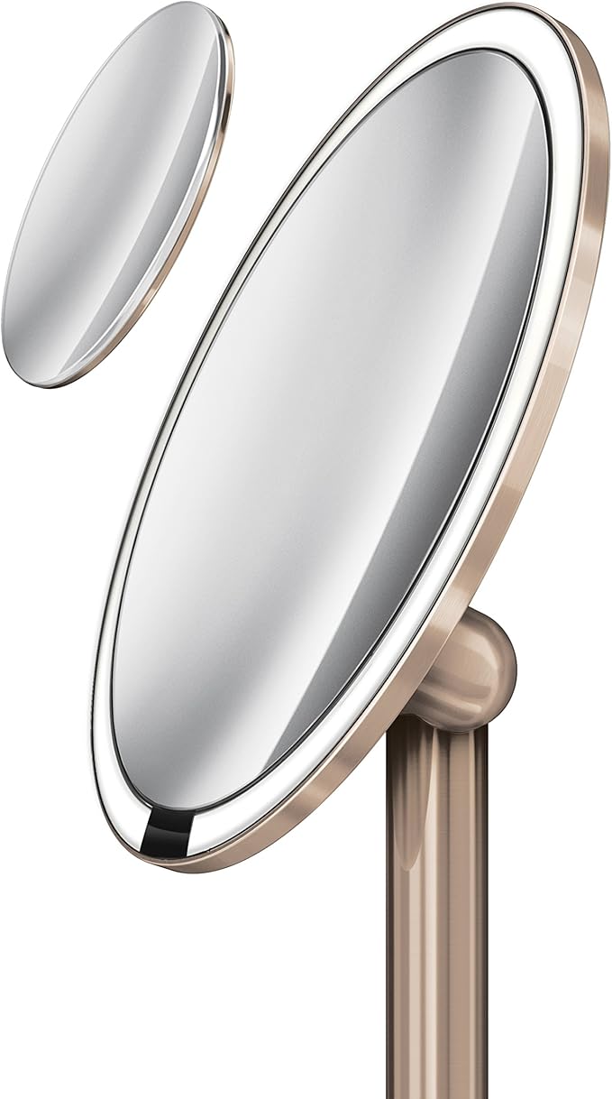 Simplehuman Sensor Mirror Pro 5X/10X Rechargeable Rose Gold
