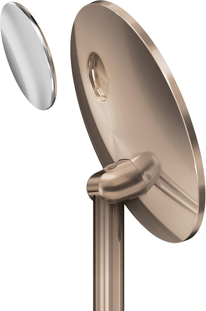 Simplehuman Sensor Mirror Pro 5X/10X Rechargeable Rose Gold