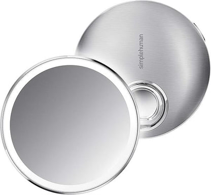Simplehuman Compact Sensor Mirror Rechargeable Brushed