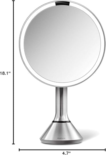 Simplehuman Sensor Mirror 5X Rechargeable Brightness Control