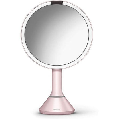 Simplehuman Sensor Mirror 5X LED Brightness Control Pink