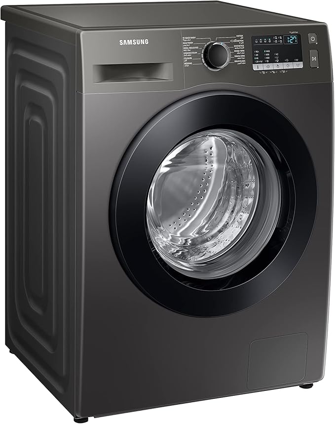 Samsung Front Load Washer 8KG 1400RPM Dark Silver