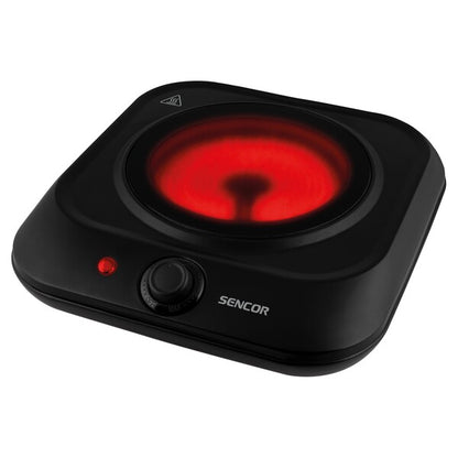 Sencor Electric Ceramic Stove - 1200W - BLACK