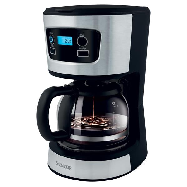 Sencor Programmable Drip Coffee Maker 6-Cup 700W