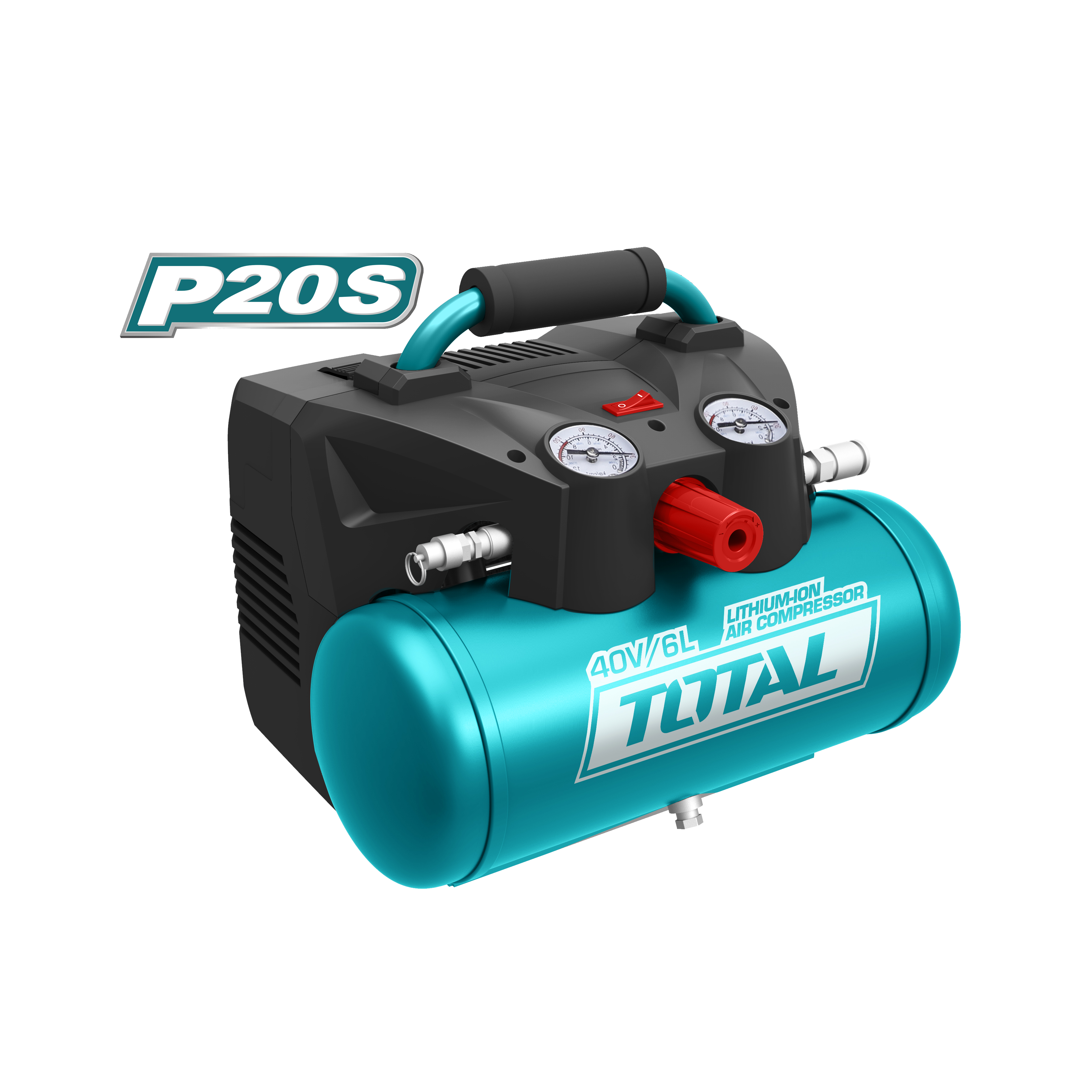 Total Cordless Air Compressor 40V 6L Tank 135PSI