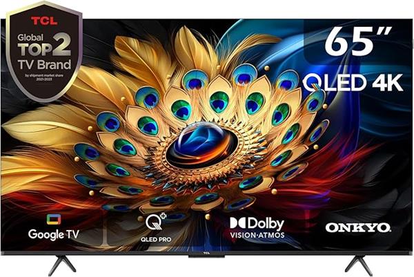 TCL 65 Inch QLED 4K UHD Mini LED C6K 144Hz