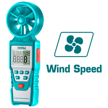 Total Digital Anemometer 40.00m/s Range