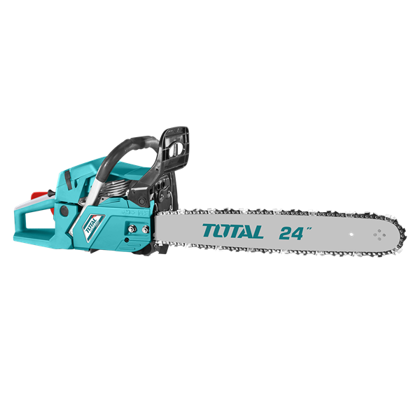 Total Gasoline Chain Saw 62cc 24 Inch Oregon Chain