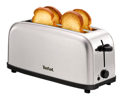 Tefal Equinox Toaster 2 Long Slots Stainless Steel