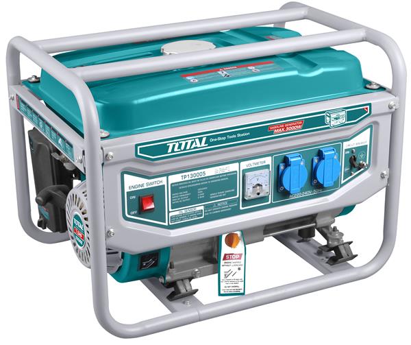 Total Gasoline Generator 3.0KW 4-Stroke Recoil Start