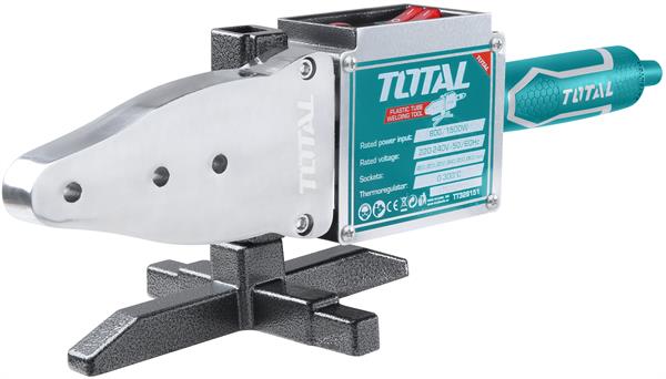 Total Plastic Tube Welding Tool 1500W 20-63mm Sockets