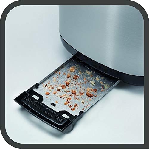 Tefal New Express Toaster 2 Slots 850W Bun Warmer SS