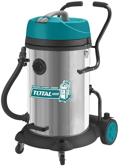 Total Wet & Dry Vacuum Cleaner 2400W 75L Dual Motor