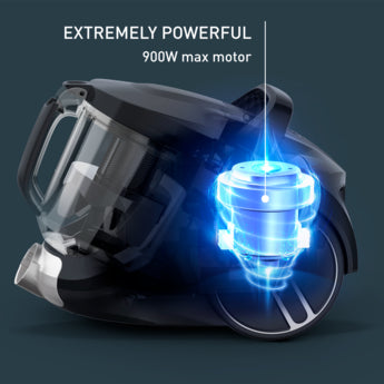 Tefal Compact Power XXL Bagless Vacuum 900W Animal Kit