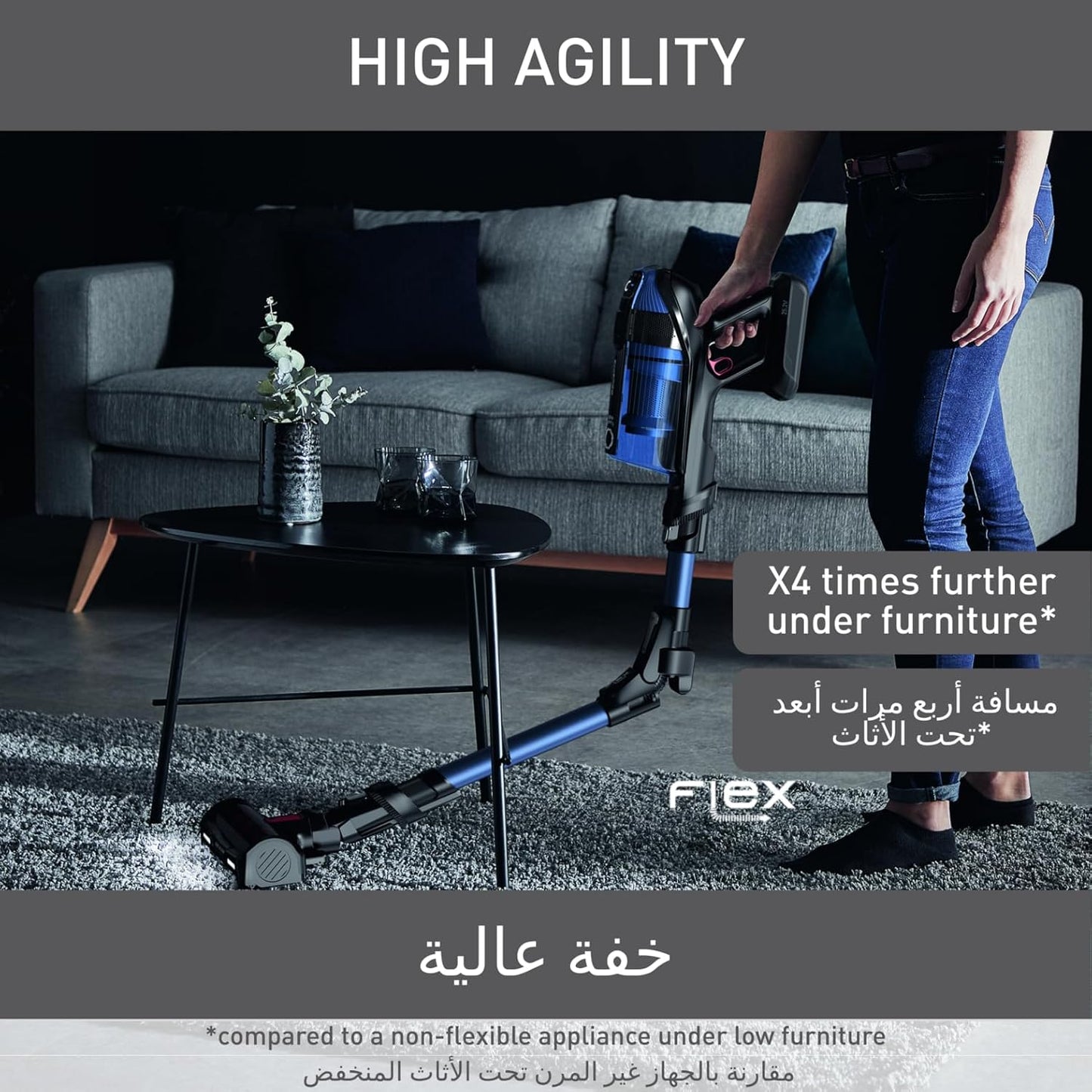 Tefal X-Force Flex 12.60 Aqua Cordless Vacuum 150AW Mop