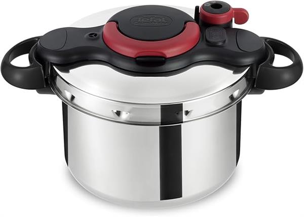 Tefal ClipsoMinut Easy Pressure Cooker 6L One-Hand SS