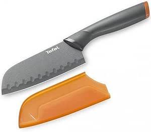 Tefal Fresh Kitchen Santoku Knife 12cm Titanium Non-Stick