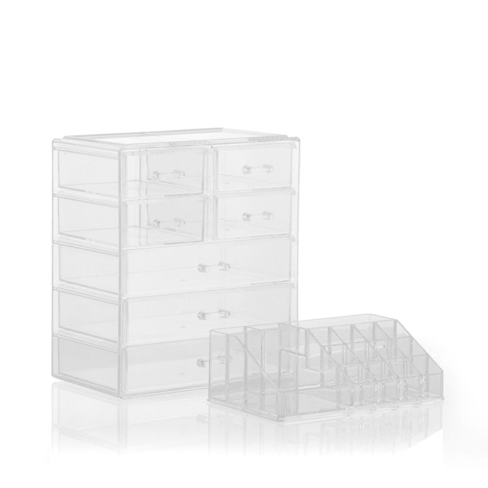 InnovaGoods Acrylic Make-up Organizer 7 Drawers