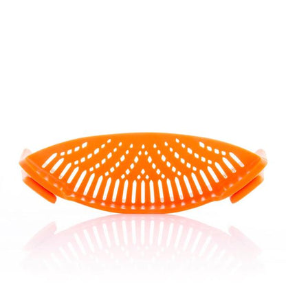 InnovaGoods Folding Silicone Strainer Pastrainer