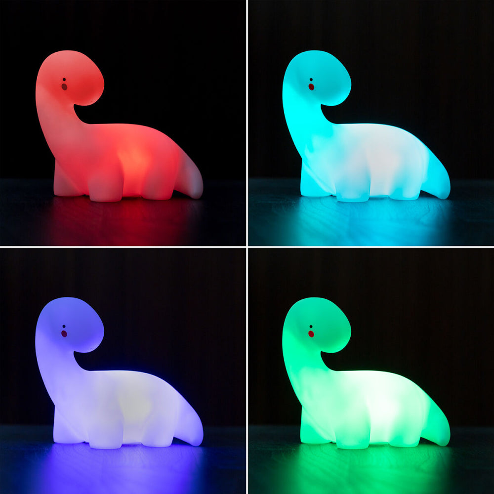 InnovaGoods Dinosaur Multicolour LED Lamp Night Light