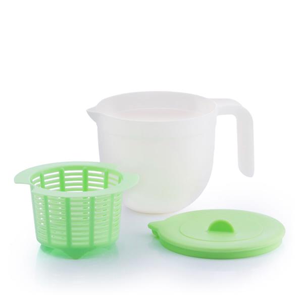 InnovaGoods Fresh Cheese Making Mould 1L with Recipes