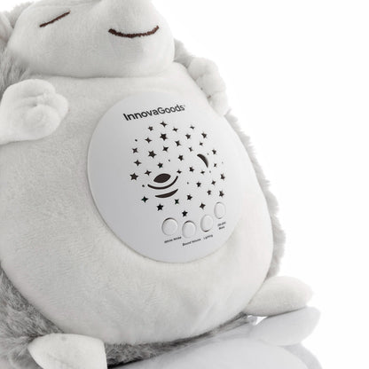 InnovaGoods Hedgehog Soft Toy White Noise Projector