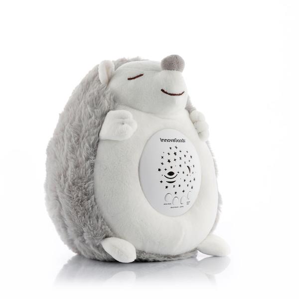 InnovaGoods Hedgehog Soft Toy White Noise Projector