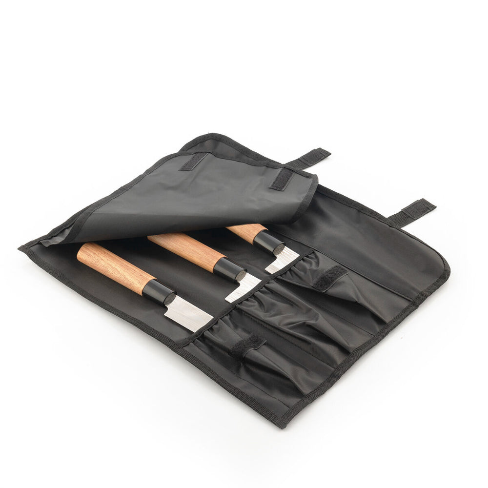 InnovaGoods 3PC Professional Knife Set Damas Carry Case
