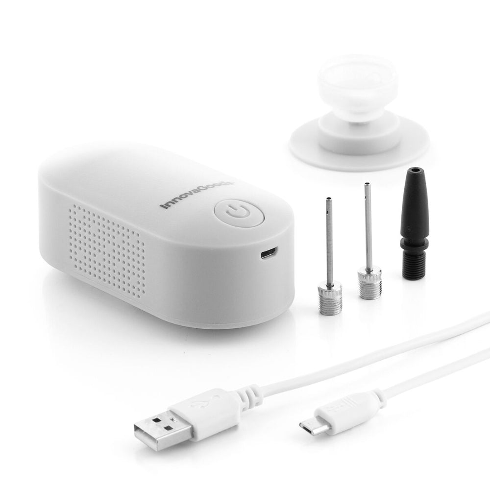 InnovaGoods 2-in-1 Rechargeable Vacuum Pump & Inflator