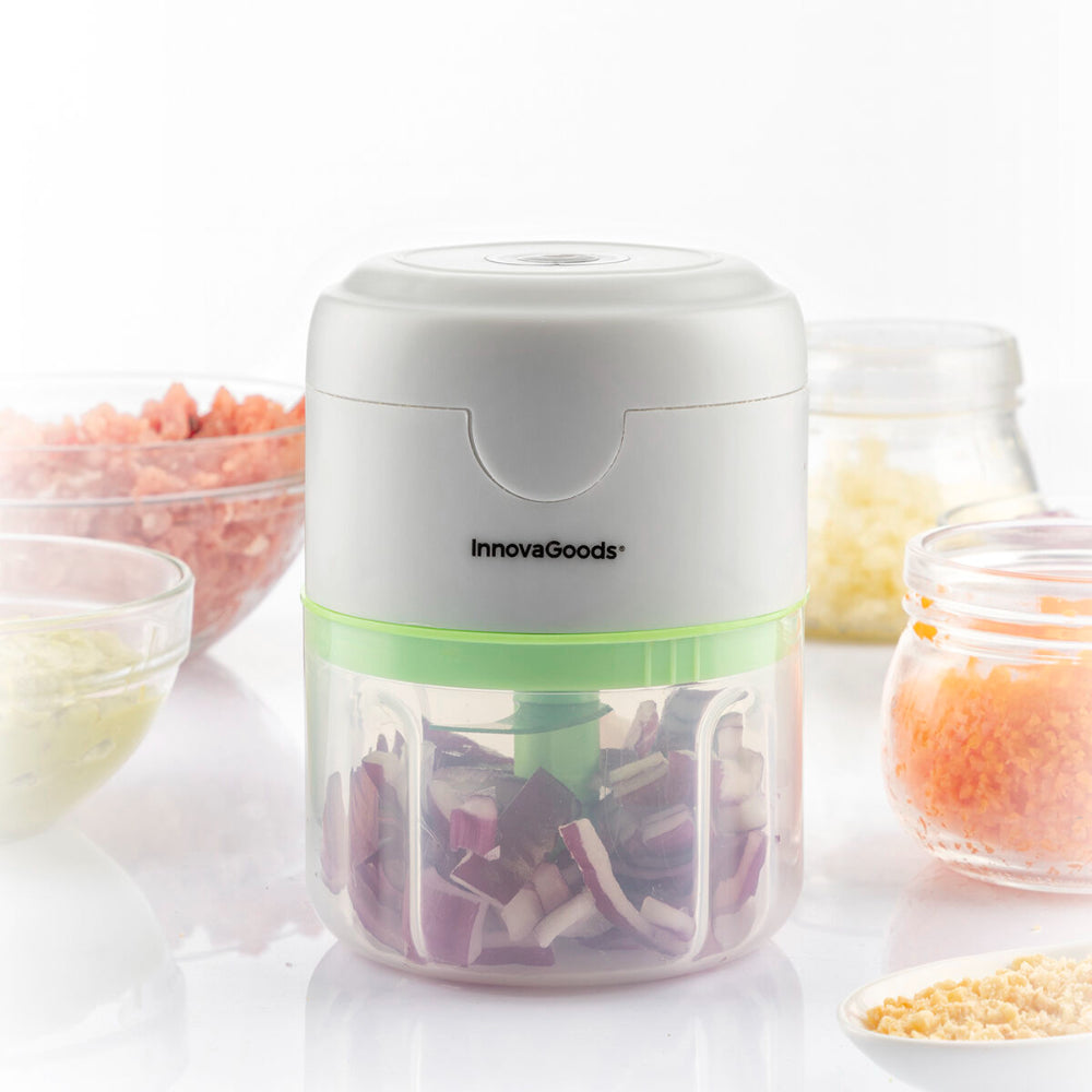 InnovaGoods Rechargeable Portable Mini Chopper 250ml