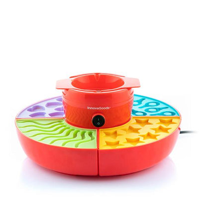 InnovaGoods 2-in-1 Jelly Bean Chocolate Fondue Maker