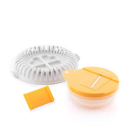 InnovaGoods Microwave Crisps Maker Set with Mandolin