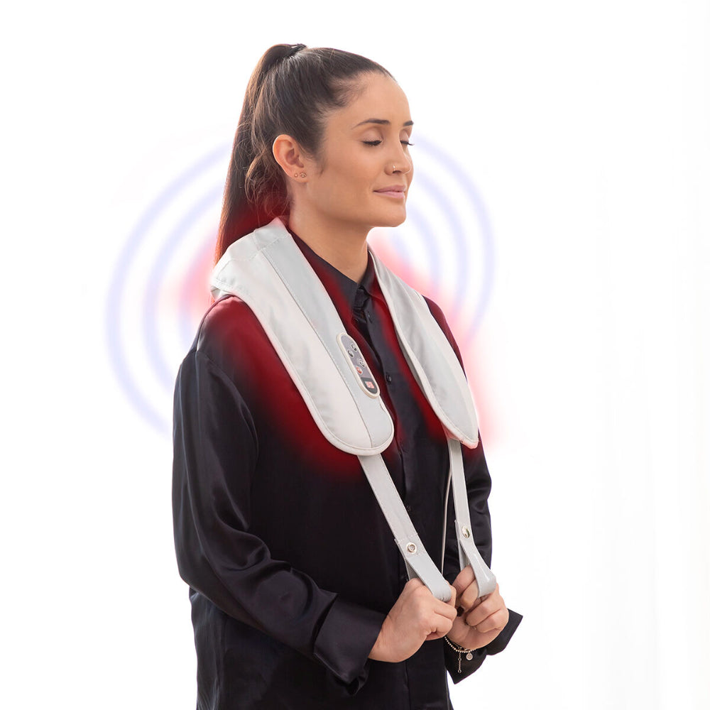 InnovaGoods Electric Heated Tapping Percussive Neck Massager