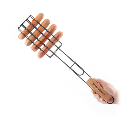 InnovaGoods Barbecue Grill for 4 Sausages Sosket