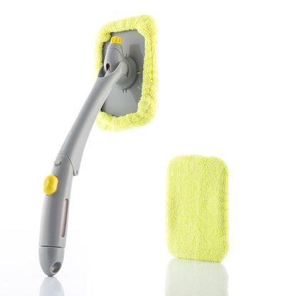 InnovaGoods 2-in-1 Glass Cleaner Sprayer Microfibre
