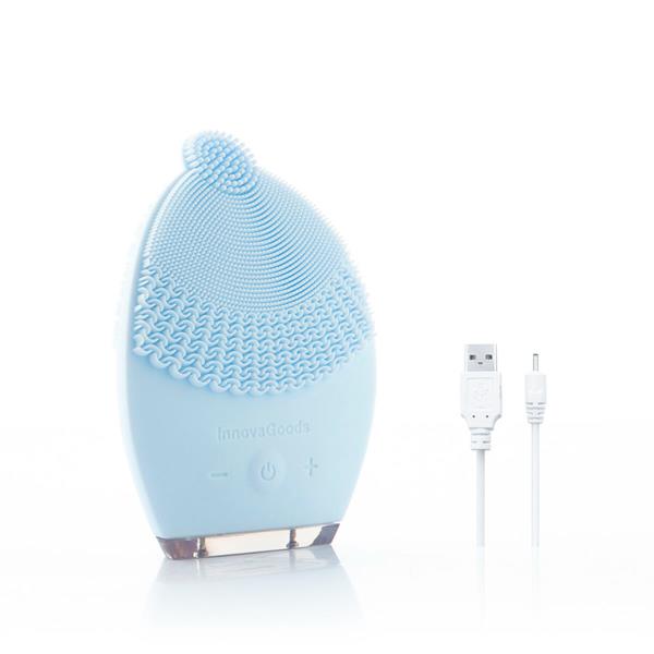 InnovaGoods Rechargeable Facial Cleaner Massager 5 Speed