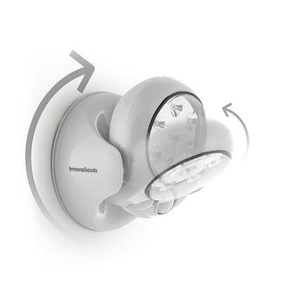 InnovaGoods Motion Sensor LED Lamp 360° Rotation