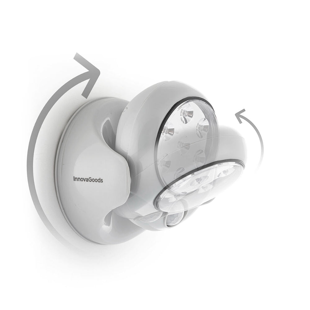 InnovaGoods Motion Sensor LED Lamp 360° Rotation
