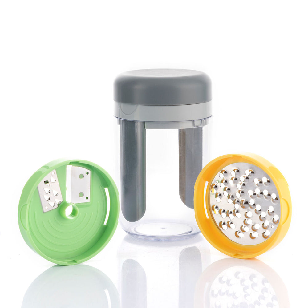InnovaGoods 3-in-1 Vegetable Spiral Cutter Grater
