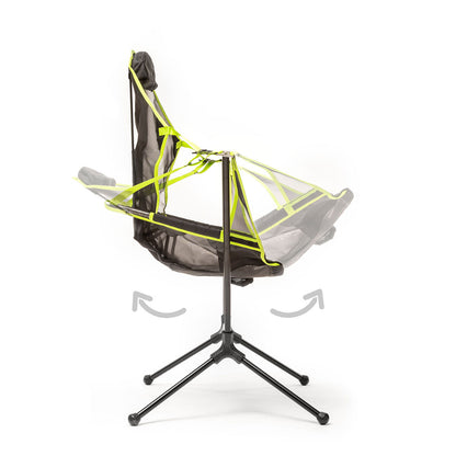 InnovaGoods Folding Camping Chair Rocker Cup Holder