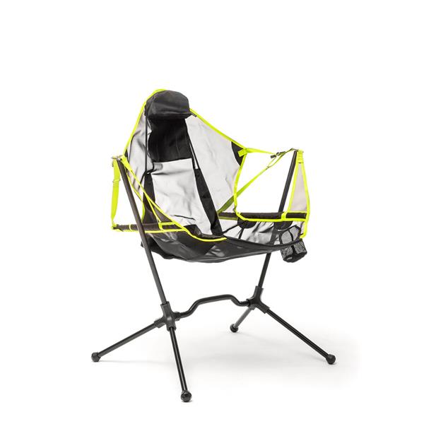 InnovaGoods Folding Camping Chair Rocker Cup Holder