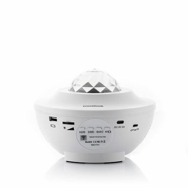 InnovaGoods LED Star Laser Projector Speaker Bluetooth