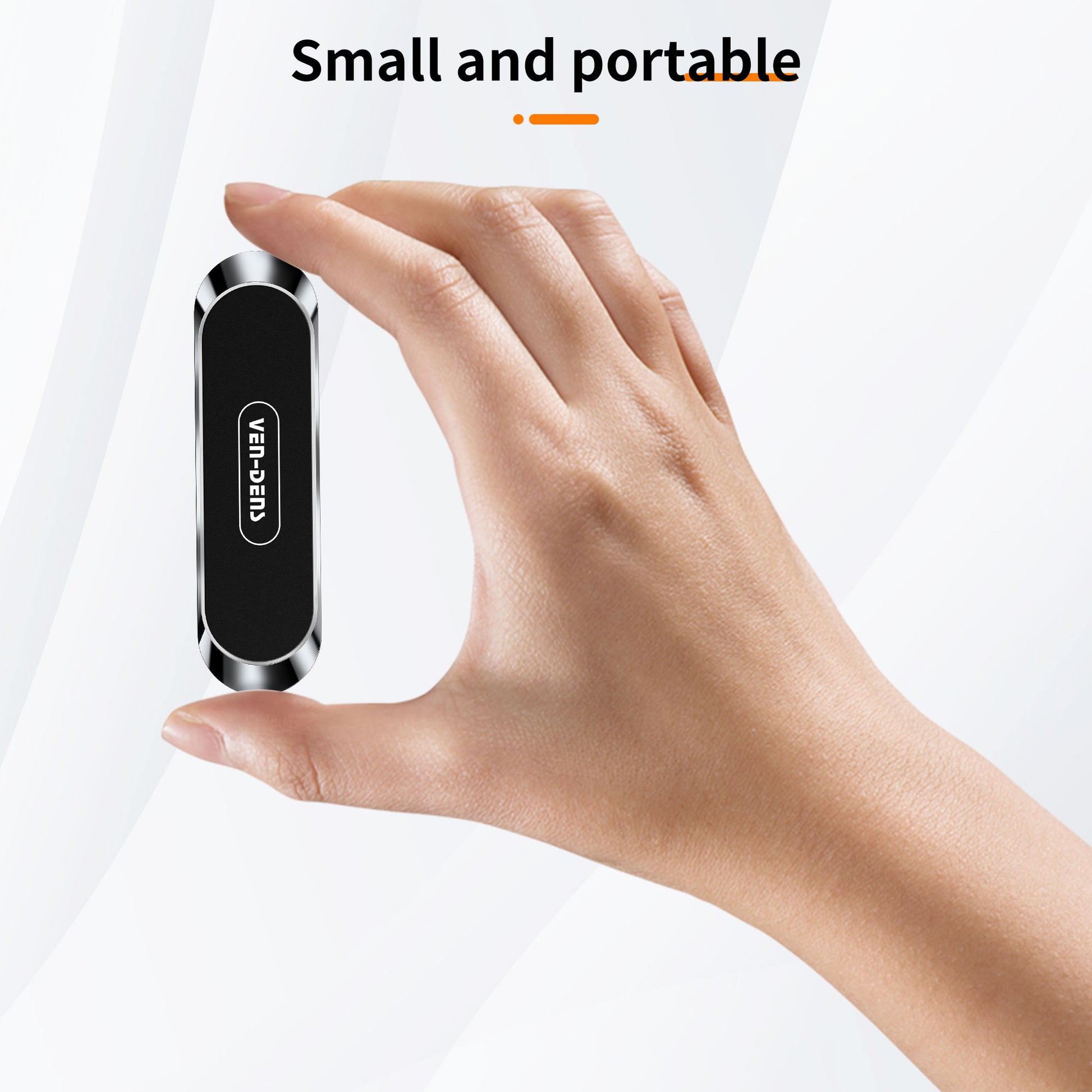 Ven-Dens Mobile Car Holder Zinc Alloy Silicone