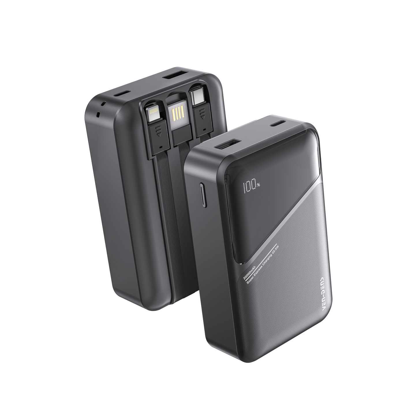 Ven-Dens Power Bank 5000mAh Compact