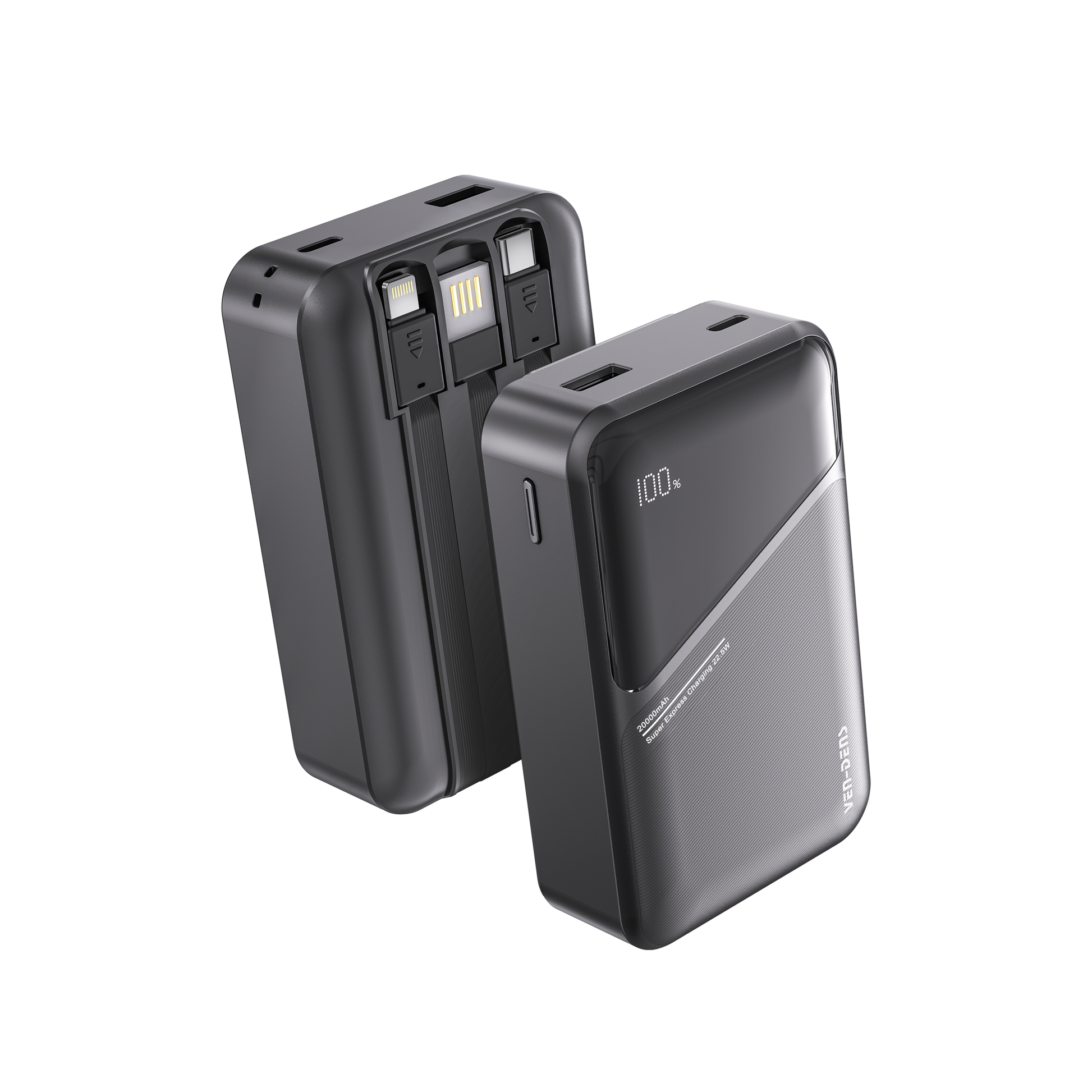 Ven-Dens Power Bank 5000mAh Compact